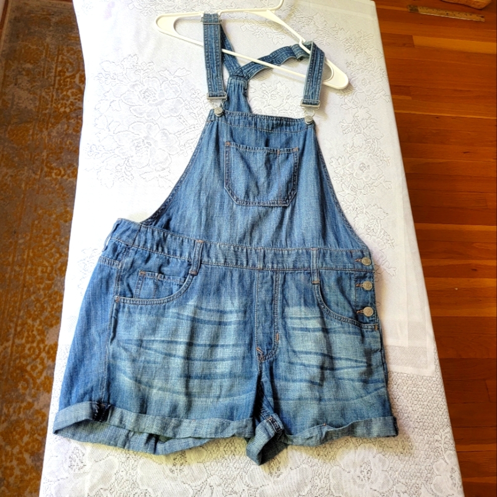 Express Overall Shorts